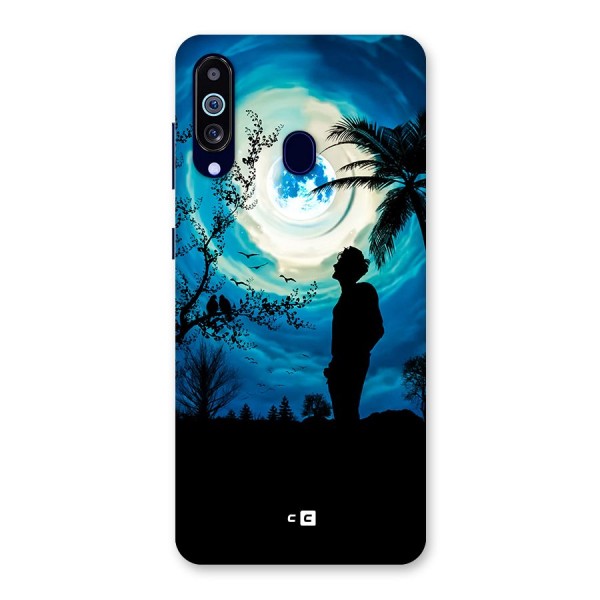 Cool Boy Under Sky Back Case for Galaxy A60