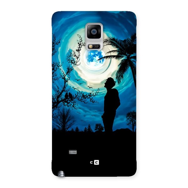 Cool Boy Under Sky Back Case for Galaxy Note 4