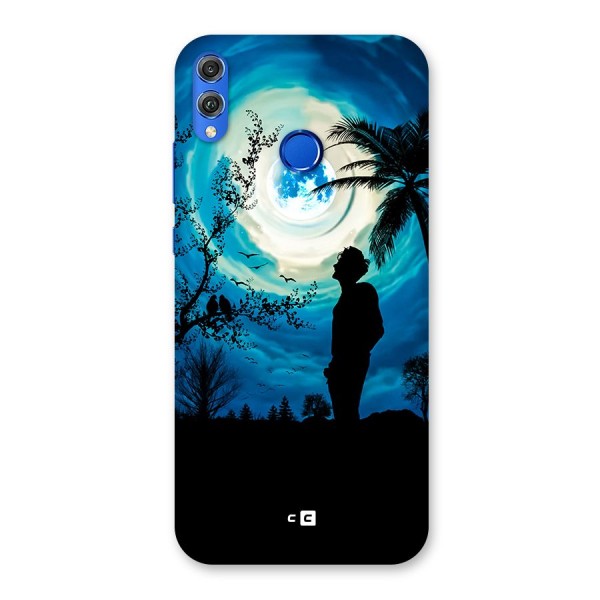 Cool Boy Under Sky Back Case for Honor 8X
