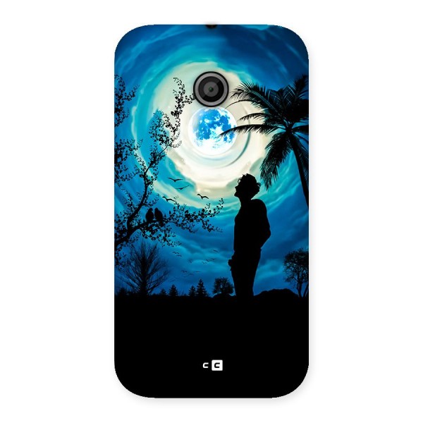 Cool Boy Under Sky Back Case for Moto E