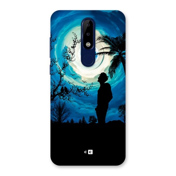 Cool Boy Under Sky Back Case for Nokia 5.1 Plus