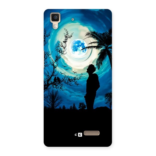 Cool Boy Under Sky Back Case for Oppo R7