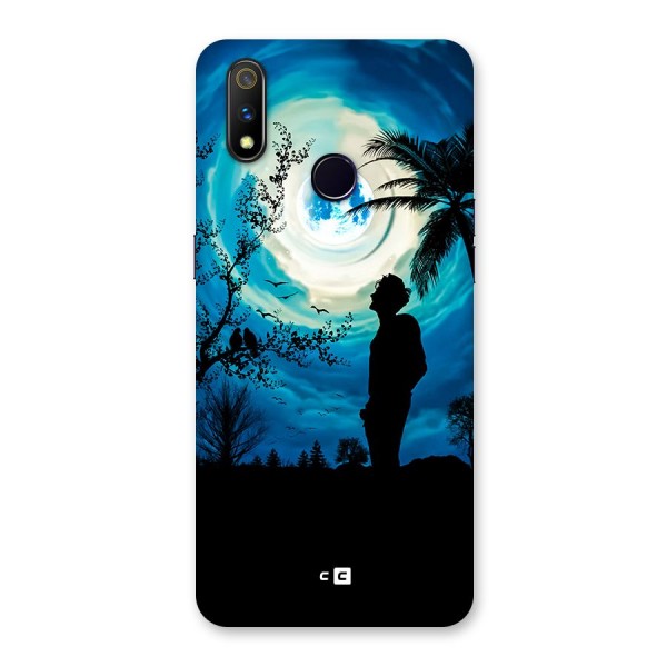 Cool Boy Under Sky Back Case for Realme 3 Pro