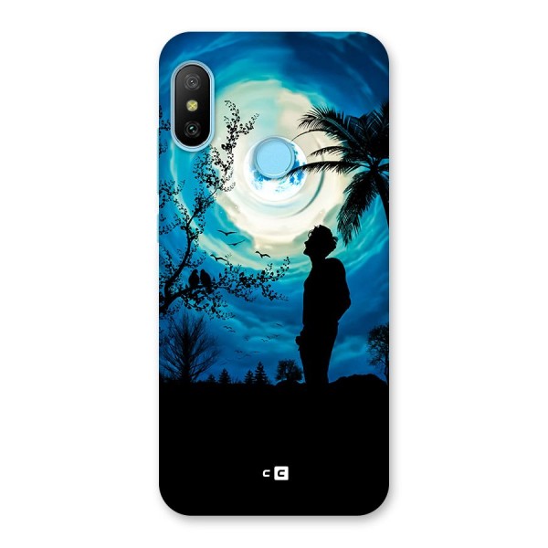 Cool Boy Under Sky Back Case for Redmi 6 Pro