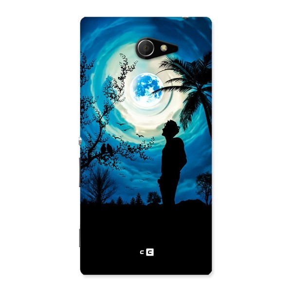 Cool Boy Under Sky Back Case for Xperia M2