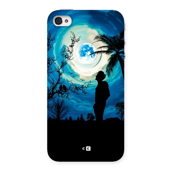 Cool Boy Under Sky Back Case for iPhone 4 4s