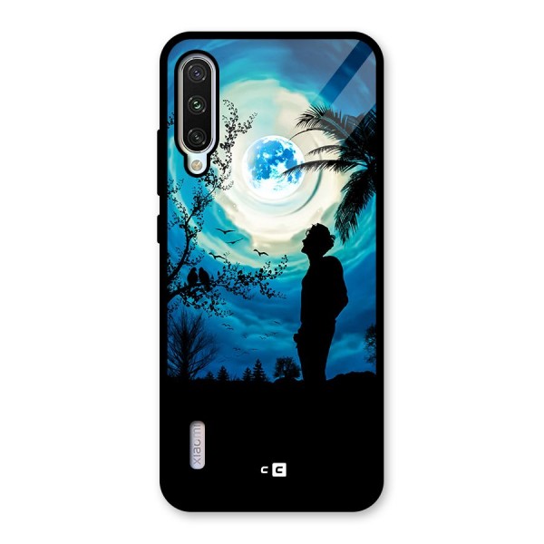 Cool Boy Under Sky Glass Back Case for Mi A3