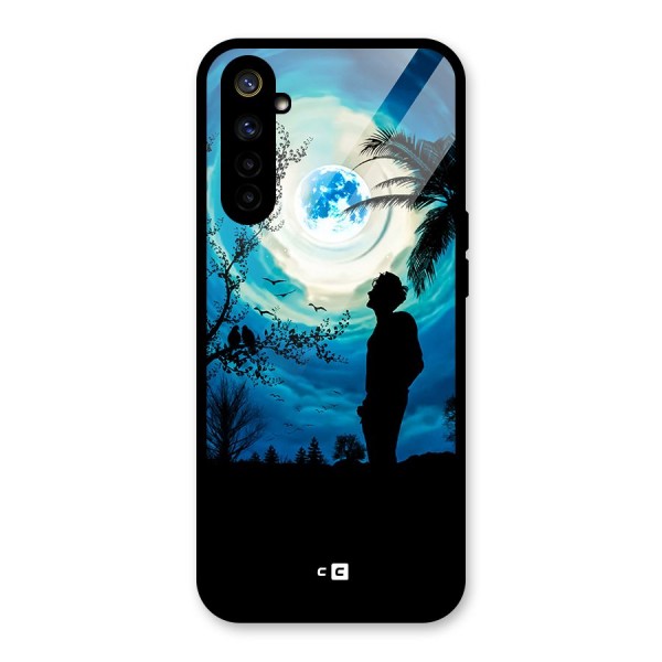 Cool Boy Under Sky Glass Back Case for Realme 6