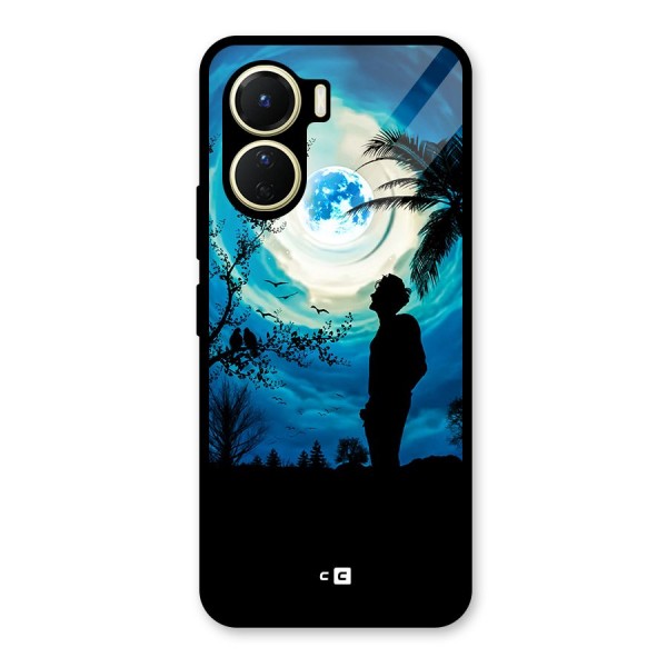 Cool Boy Under Sky Glass Back Case for Vivo Y56