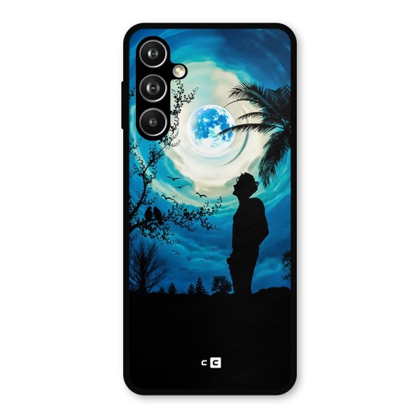 Cool Boy Under Sky Metal Back Case for Galaxy F54