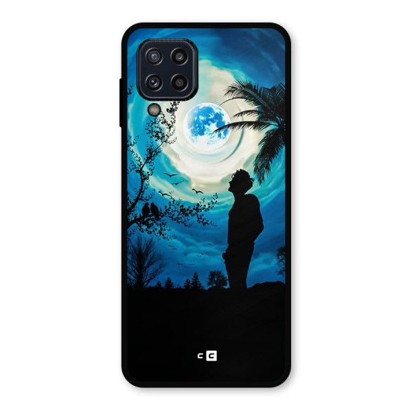 Cool Boy Under Sky Metal Back Case for Galaxy M32