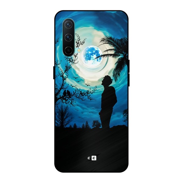 Cool Boy Under Sky Metal Back Case for OnePlus Nord CE 5G
