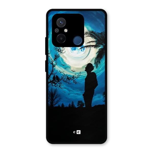 Cool Boy Under Sky Metal Back Case for Poco C55