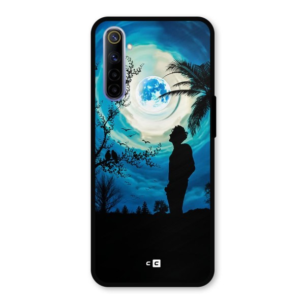 Cool Boy Under Sky Metal Back Case for Realme 6i