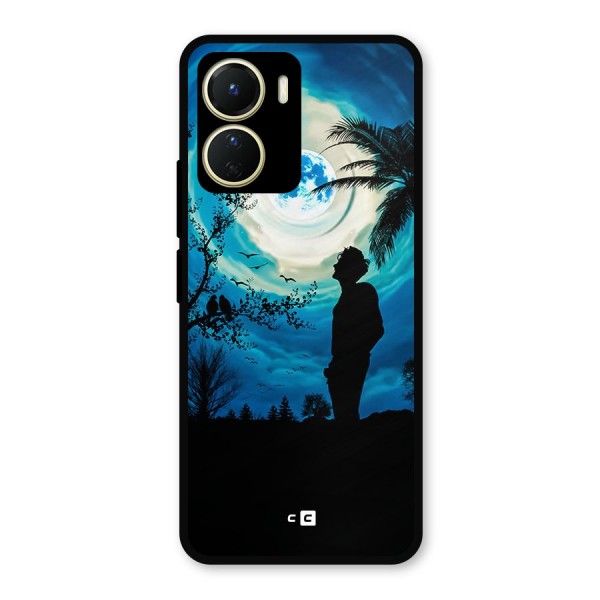 Cool Boy Under Sky Metal Back Case for Vivo Y16