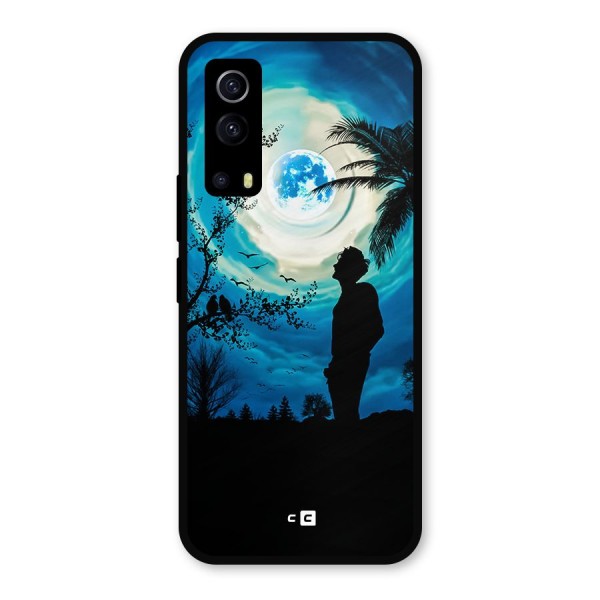 Cool Boy Under Sky Metal Back Case for iQOO Z3