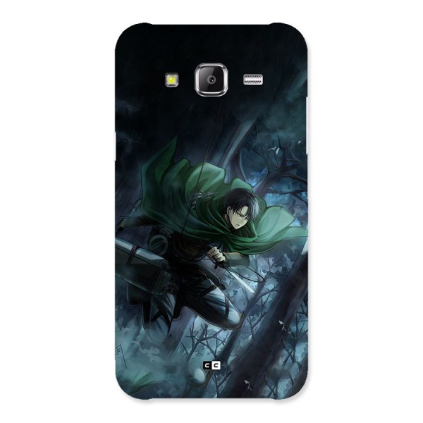 Cool Captain Levi Back Case for Galaxy J5