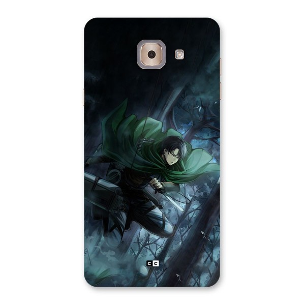 Cool Captain Levi Back Case for Galaxy J7 Max