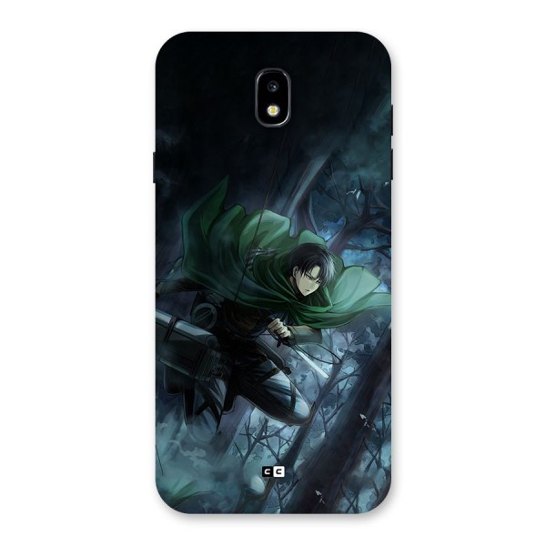 Cool Captain Levi Back Case for Galaxy J7 Pro