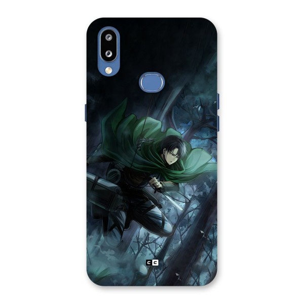 Cool Captain Levi Back Case for Galaxy M01s