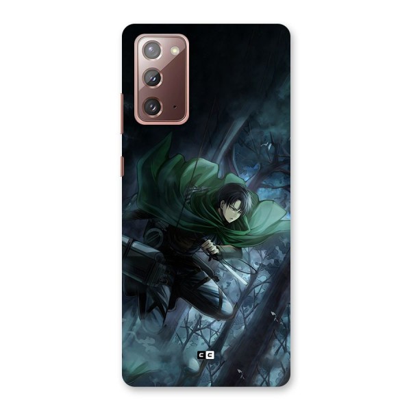 Cool Captain Levi Back Case for Galaxy Note 20