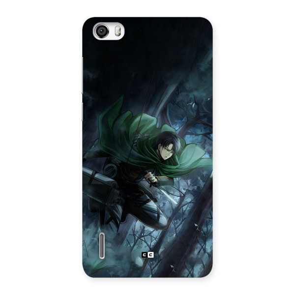 Cool Captain Levi Back Case for Honor 6