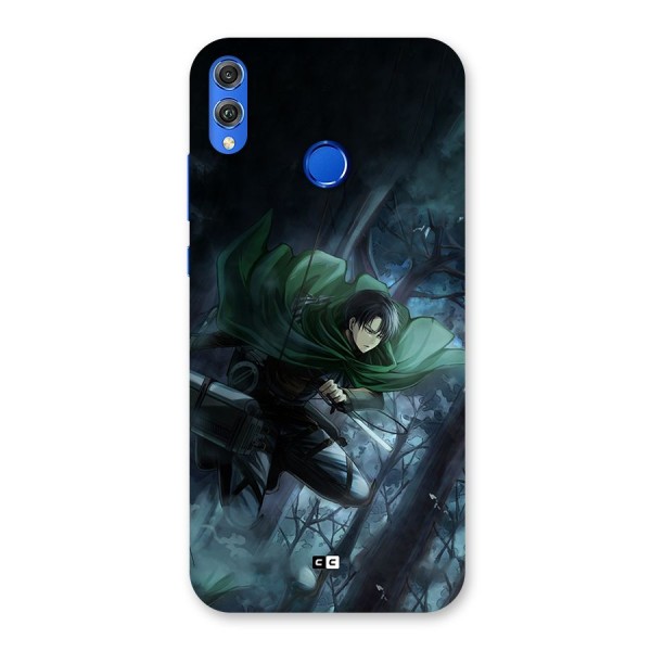 Cool Captain Levi Back Case for Honor 8X