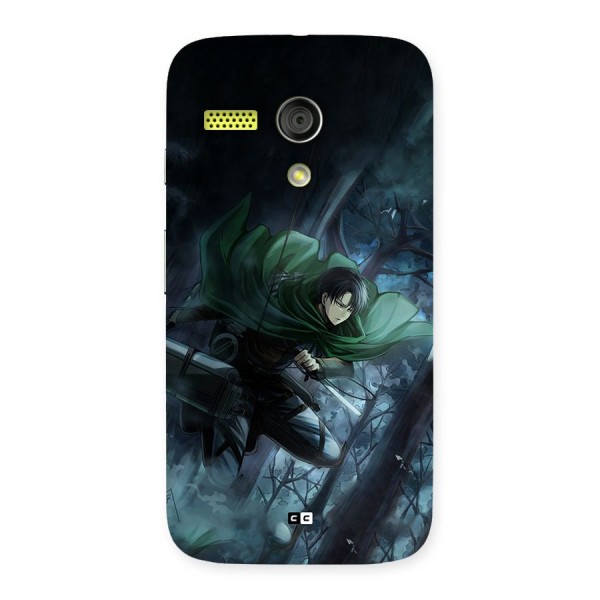 Cool Captain Levi Back Case for Moto G