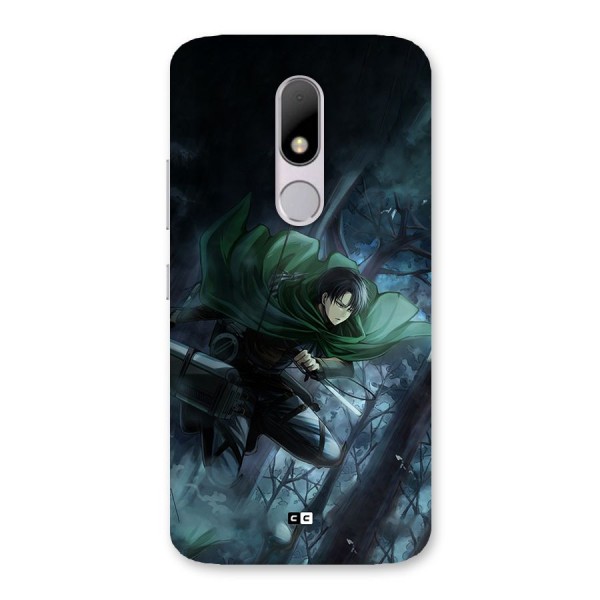 Cool Captain Levi Back Case for Moto M