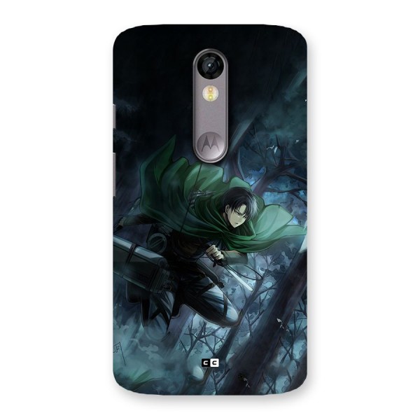 Cool Captain Levi Back Case for Moto X Force