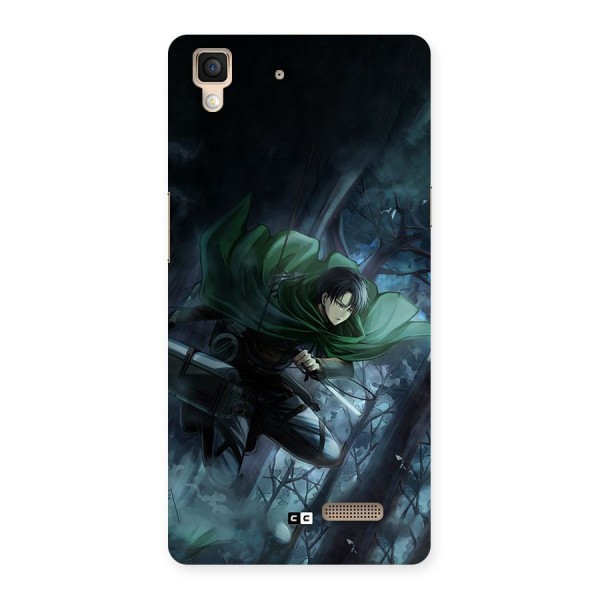 Cool Captain Levi Back Case for Oppo R7