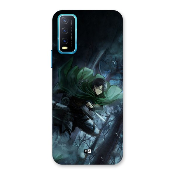 Cool Captain Levi Back Case for Vivo Y12s