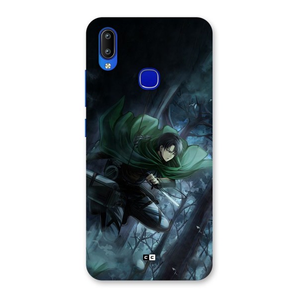 Cool Captain Levi Back Case for Vivo Y91