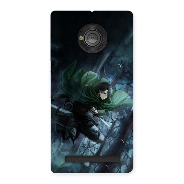 Cool Captain Levi Back Case for Yuphoria