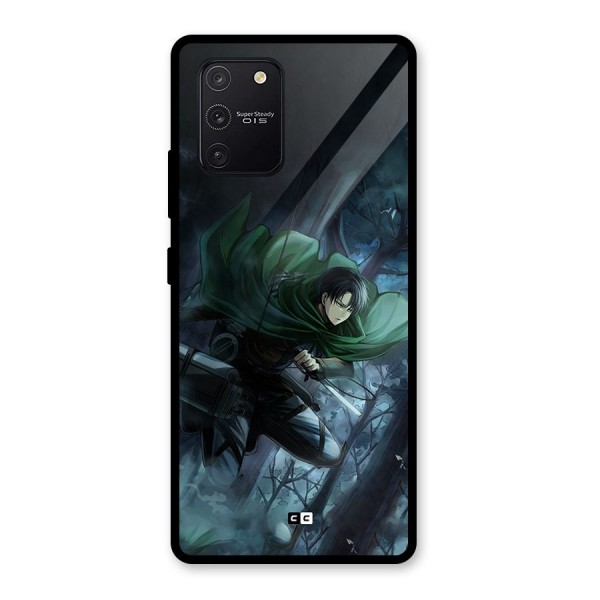 Cool Captain Levi Glass Back Case for Galaxy S10 Lite