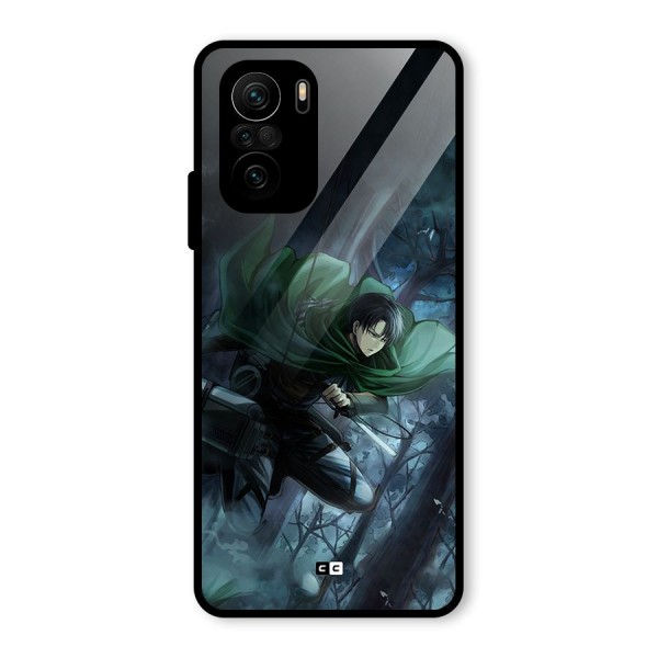 Cool Captain Levi Glass Back Case for Mi 11x