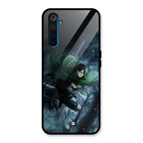 Cool Captain Levi Glass Back Case for Realme 6 Pro