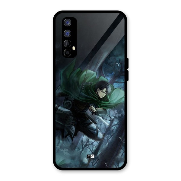 Cool Captain Levi Glass Back Case for Realme 7