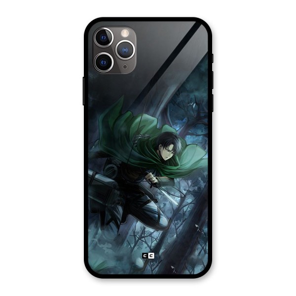 Cool Captain Levi Glass Back Case for iPhone 11 Pro Max