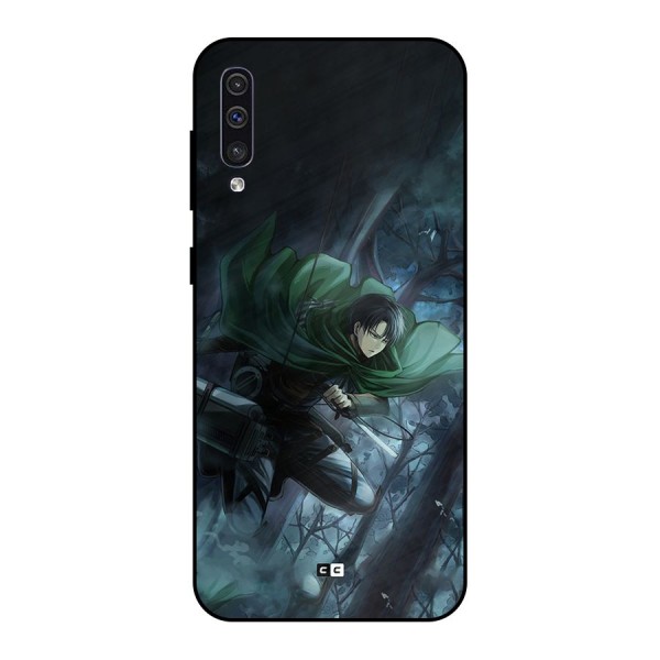 Cool Captain Levi Metal Back Case for Galaxy A50s