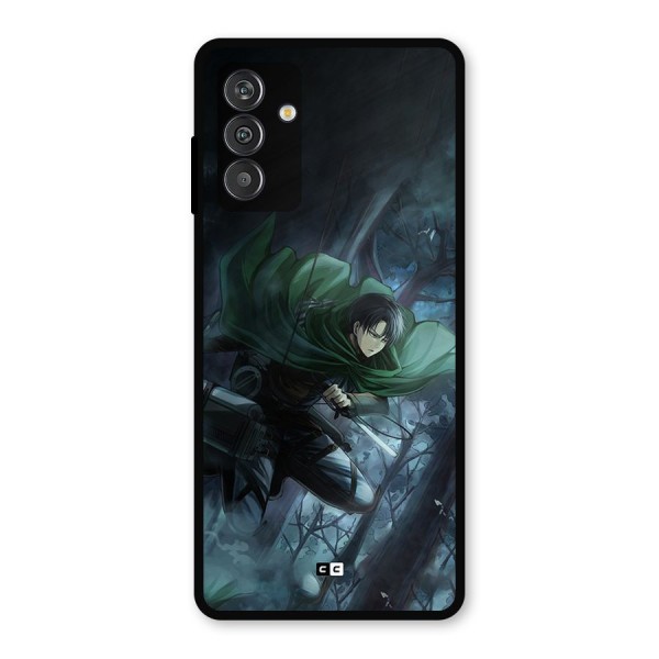 Cool Captain Levi Metal Back Case for Galaxy F13