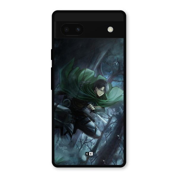 Cool Captain Levi Metal Back Case for Google Pixel 6a