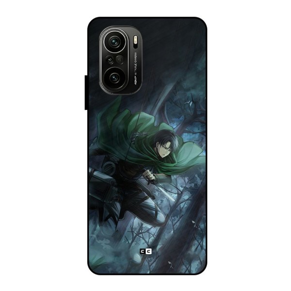 Cool Captain Levi Metal Back Case for Mi 11X Pro