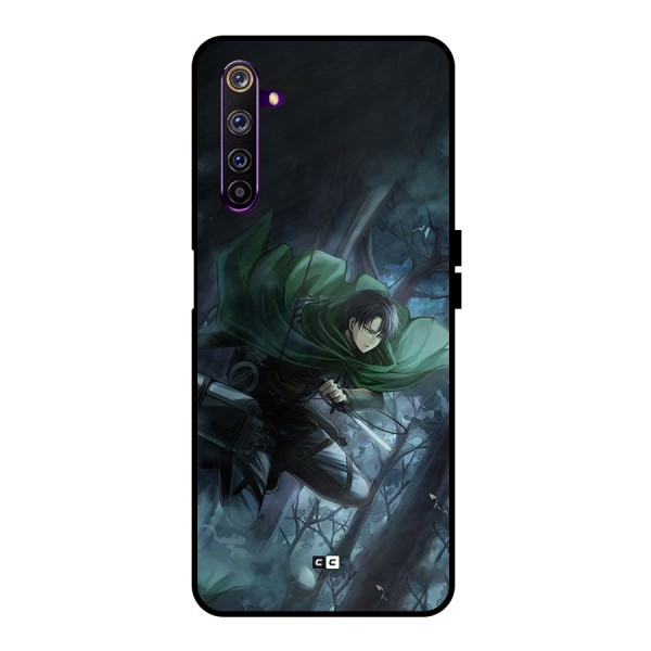 Cool Captain Levi Metal Back Case for Realme 6 Pro