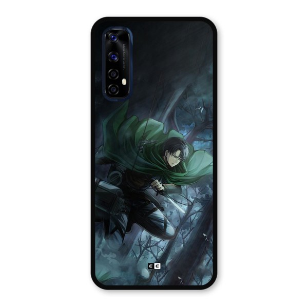 Cool Captain Levi Metal Back Case for Realme 7