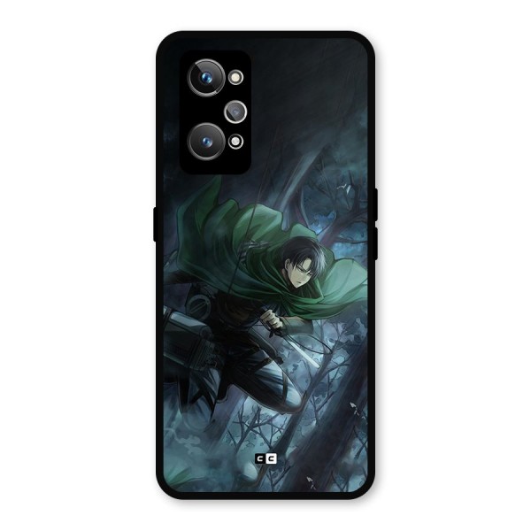 Cool Captain Levi Metal Back Case for Realme GT 2