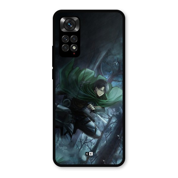 Cool Captain Levi Metal Back Case for Redmi Note 11