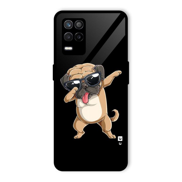 Cool Dab Dog Glass Back Case for Realme 9 5G