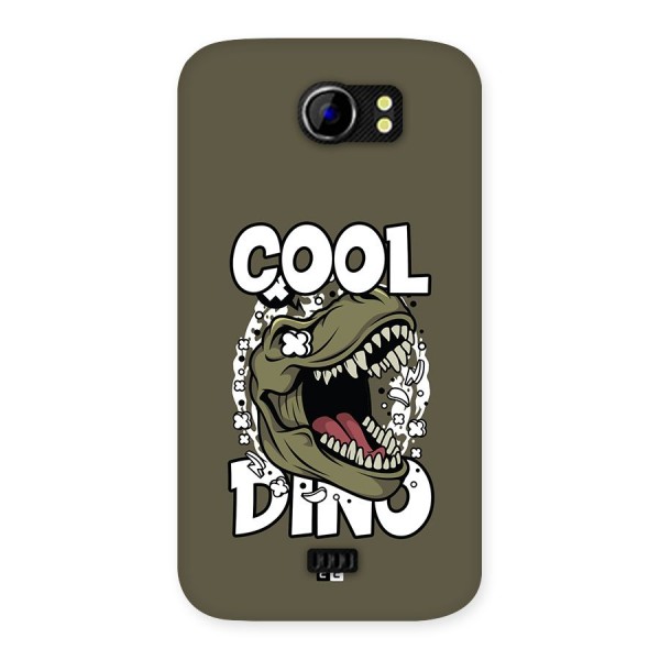 Cool Dino Back Case for Canvas 2 A110