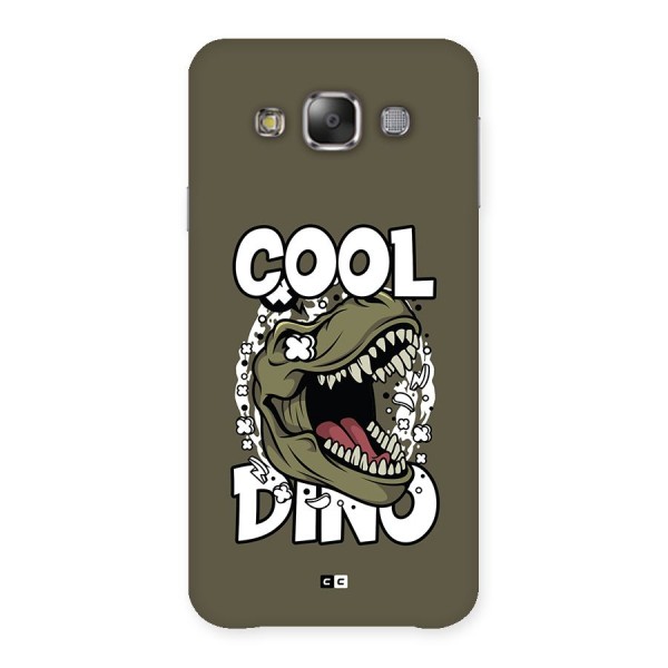 Cool Dino Back Case for Galaxy E7